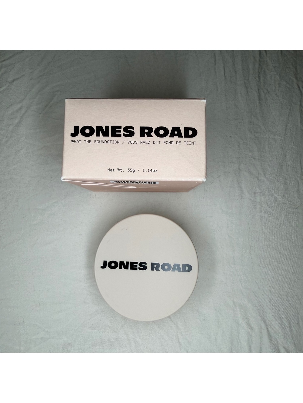 Jones Road What The Foundation Beige Full Size 1.14 oz NEW